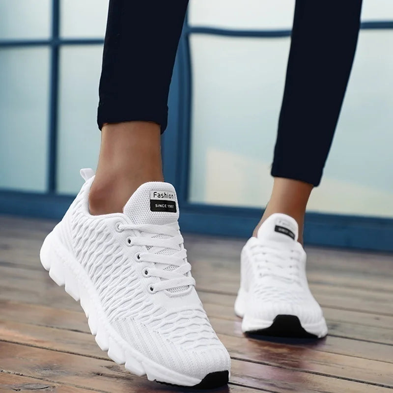 Fashion Women Sneakers Soft Women Vulcanize Sneakers Shoes Mesh Summer Sneakers Women Shoes Sneakers Sapatos Babae Tenis Feminino 