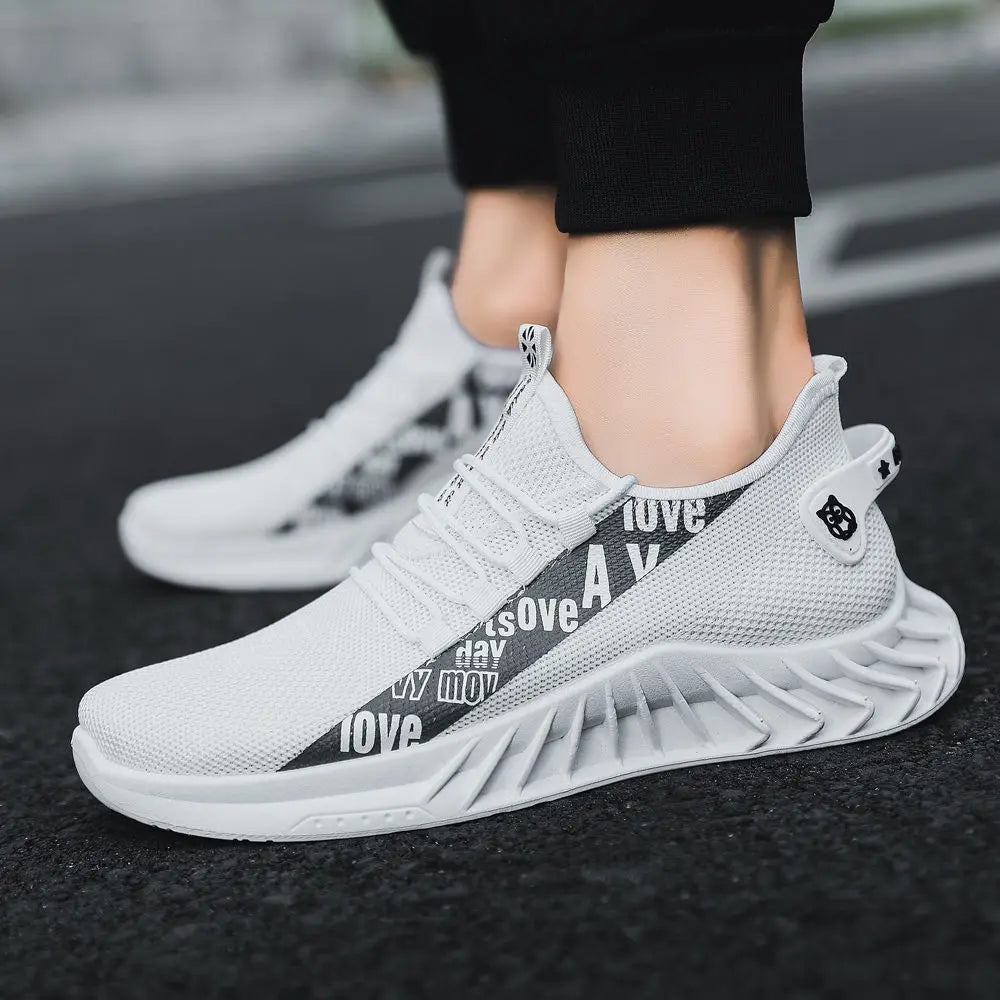 2021 Spring and Autumn Shoes Men's Shoes Casual Wild Korean Sports Running Shoes Cloth Shoes Old Shoes Men's Trendy Shoes