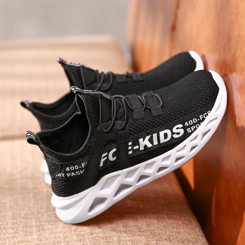 2025 High Quality Children's Running Sneakers Breathable Lightweight Soft Non-slip Leisure Comfortable Walking Shoes Boys Girls