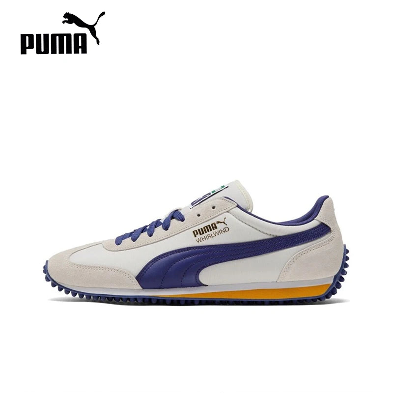 Original Puma Whirlwind Men's Running Shoes Retro Shock Absorbent Breathable Lightweight Sneakers 374849-03