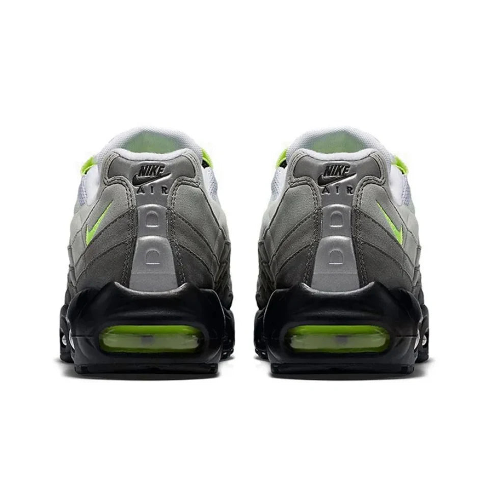 Nike Air Max 95 Running Shoes for Men and Women Unisex Green Gray