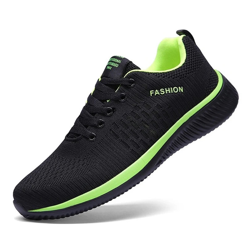 Mga Lalaking Running Walking Knit Shoes Fashion Casual Sneakers Breathable Sport Athletic Gym Magaan na Men Sneakers Casual Shoes 