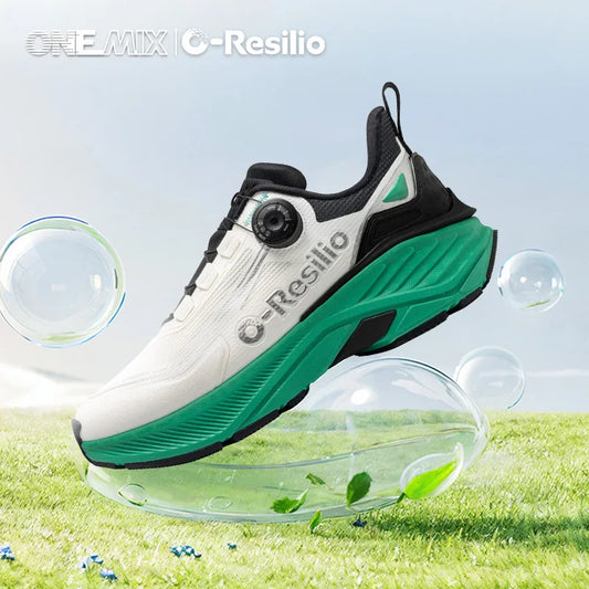 ONEMIX Outdoor Running Sneakers Men Elastic Trail Shoes Magaan Breathable Women Sneakers Couple Casual waterproff Shoes 